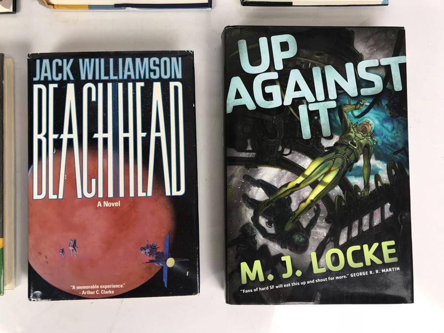 Set Of (8) Hardcover First Edition Science Fiction Books [Photo 3]
