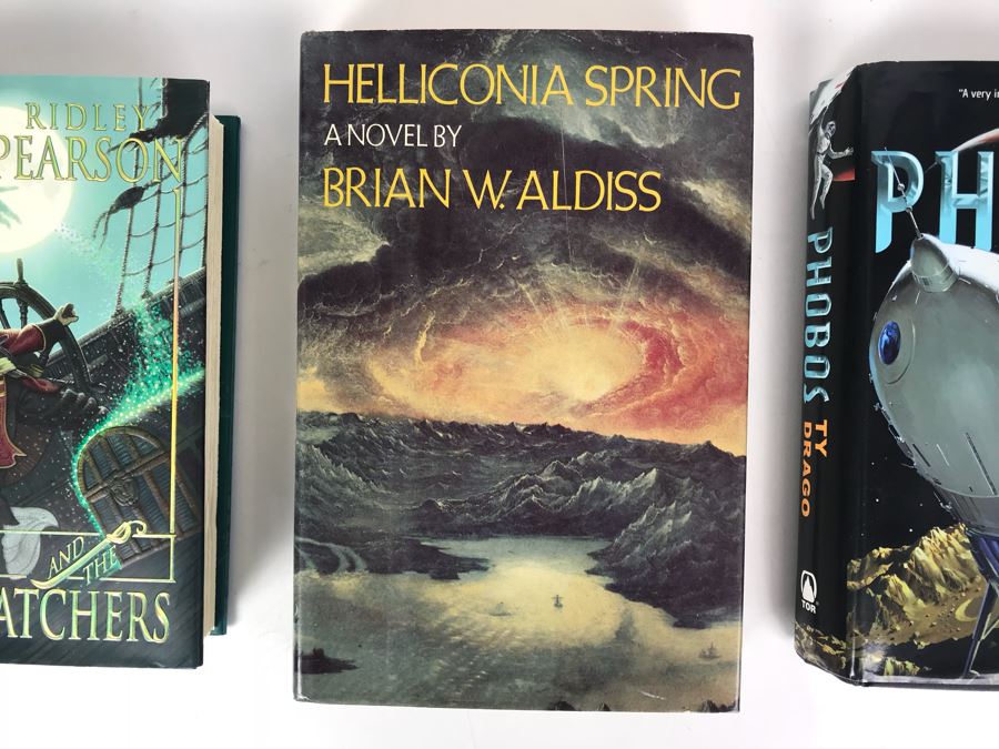 Set Of (3) Hardcover First Edition Science Fiction Books [Photo 2]