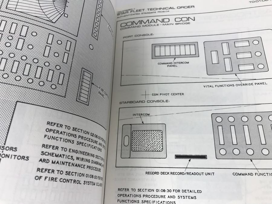 Pair Of Star Trek Star Fleet Technical Manuals Fully Illustrated [Photo 6]