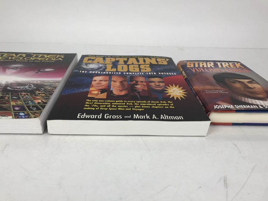Collection Of First Edition Star Trek Books (One Hardcover Book) [Photo 6]