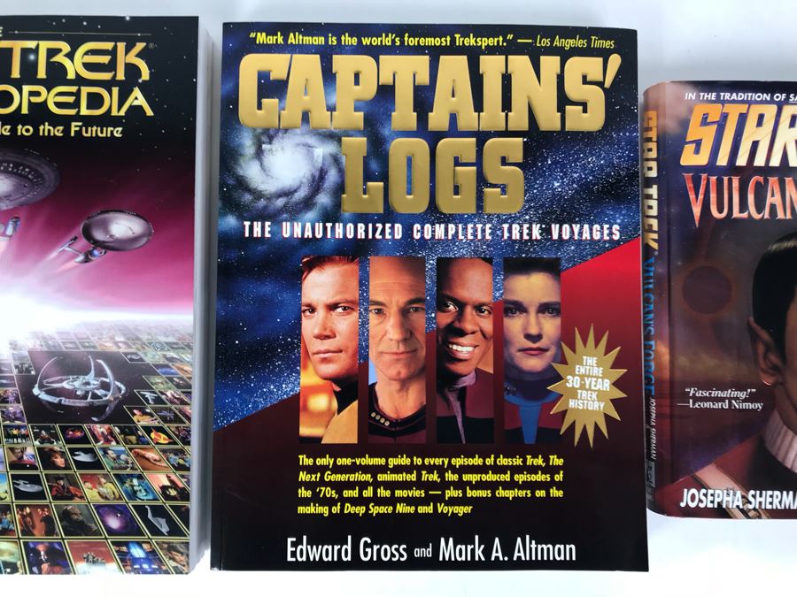 Collection Of First Edition Star Trek Books (One Hardcover Book) [Photo 3]