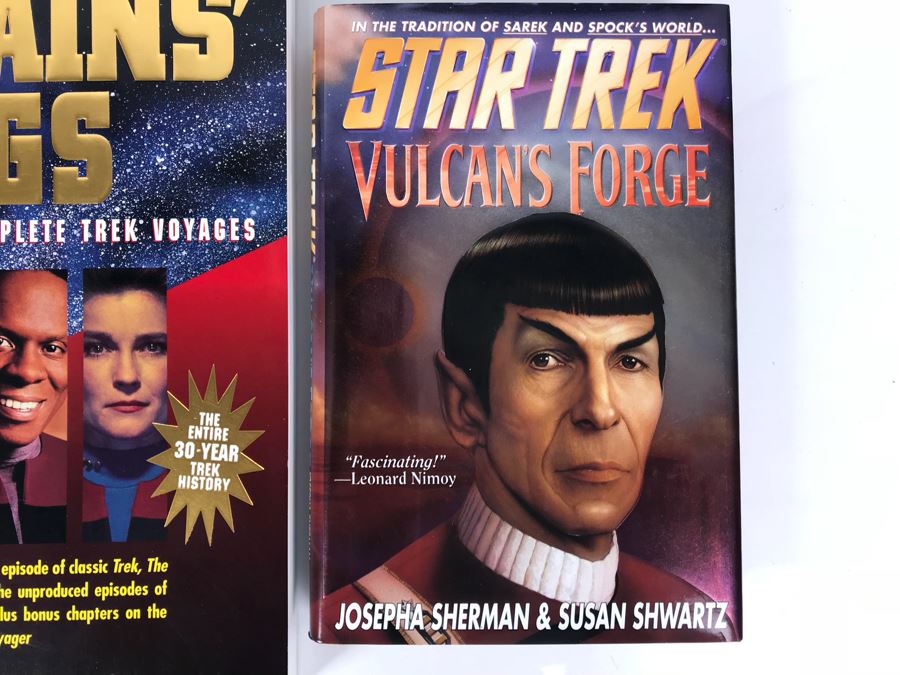 Collection Of First Edition Star Trek Books (One Hardcover Book) [Photo 4]