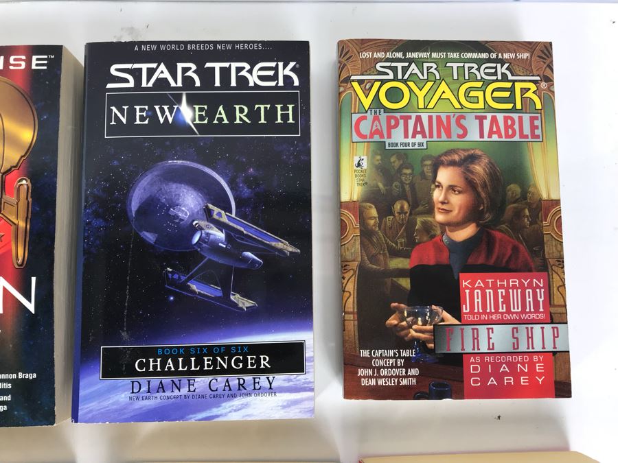 Collection Of Paperback Star Trek Books [Photo 17]