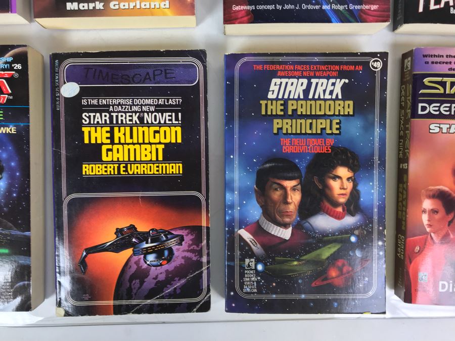 Collection Of Paperback Star Trek Books [Photo 6]
