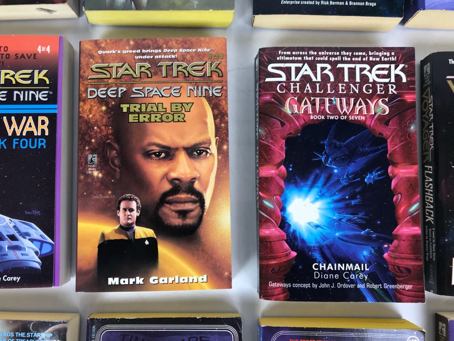 Collection Of Paperback Star Trek Books [Photo 10]