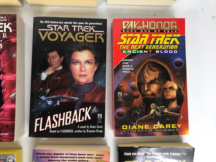 Collection Of Paperback Star Trek Books [Photo 8]