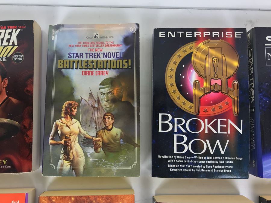 Collection Of Paperback Star Trek Books [Photo 16]