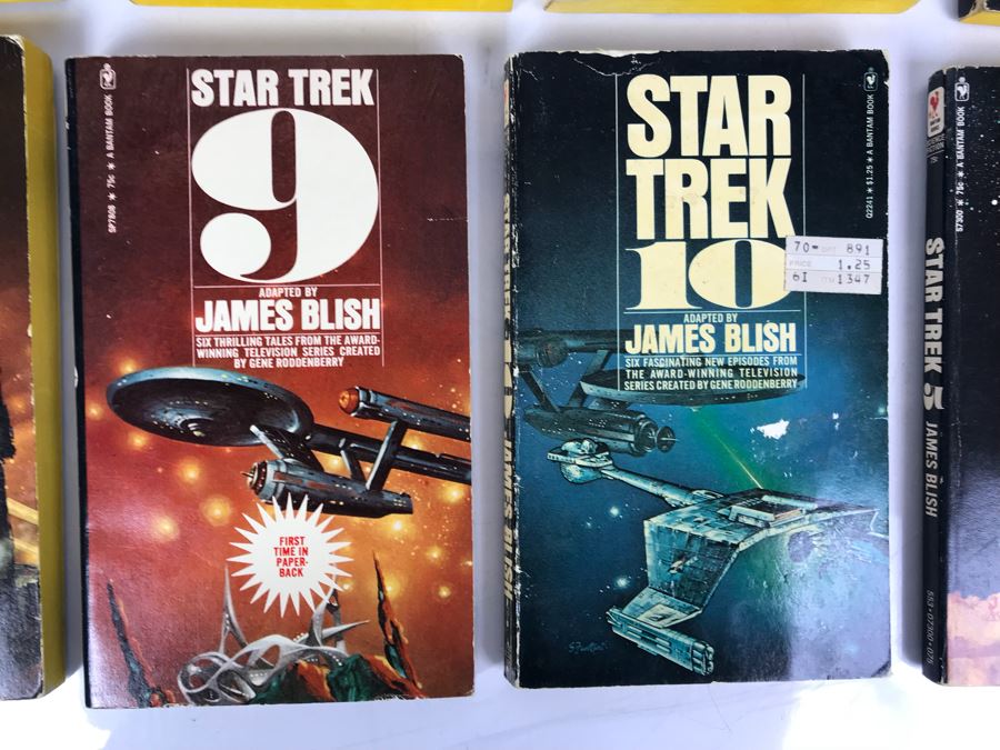 star trek book collection