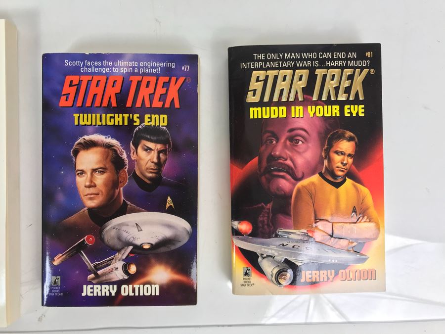 Collection Of Paperback Star Trek Books [Photo 6]