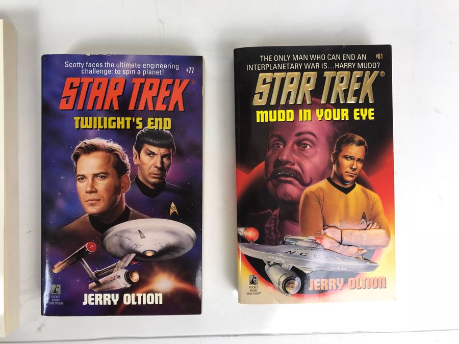 Collection Of Paperback Star Trek Books [Photo 5]