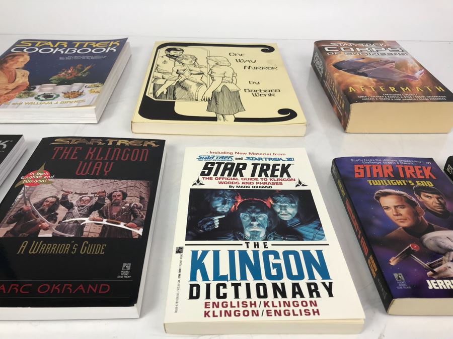 Collection Of Paperback Star Trek Books [Photo 13]