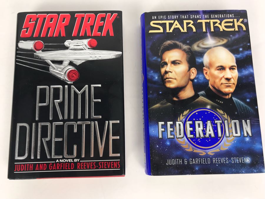 First Printing Hardcover Star Trek Books