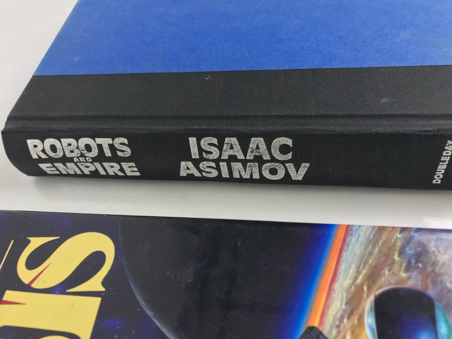 Isaac Asimov First Editon Hardcover Books: Foundation's Edge, Robots And Empire And Nemesis [Photo 5]