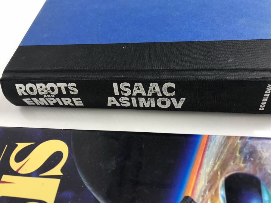 Isaac Asimov First Editon Hardcover Books: Foundation's Edge, Robots And Empire And Nemesis [Photo 4]