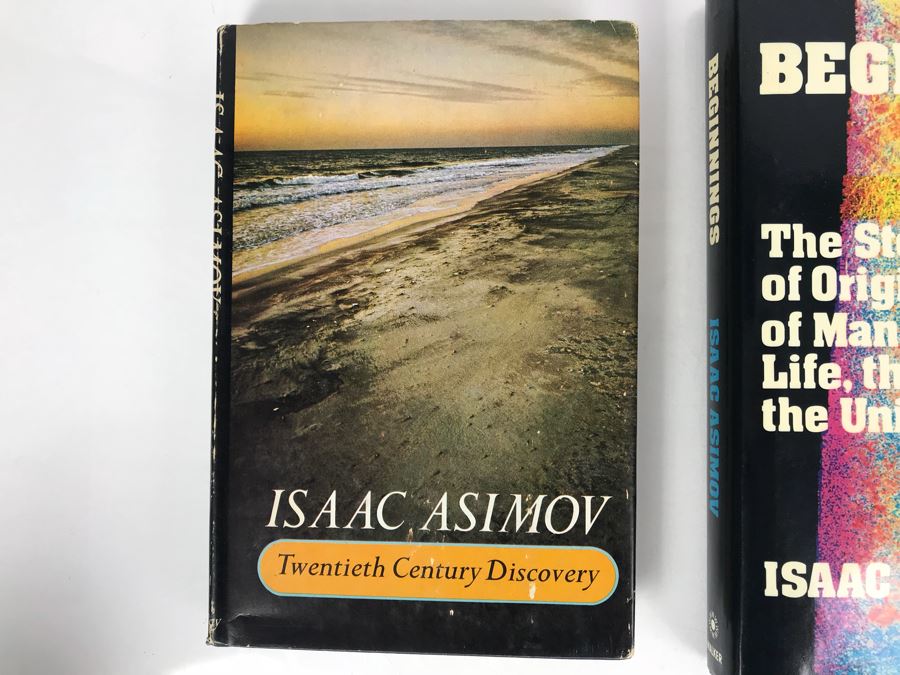 Isaac Asimov First Editon Hardcover Books: The Collapsing Universe, The Story Of Origins - Of Mankind, Life, The Earth, The Universe, Twentieth Century Disovery [Photo 4]