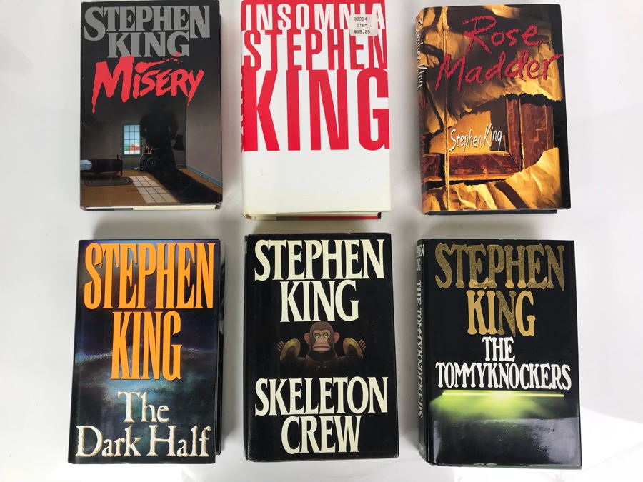 Stephen King Harcover Book Lot