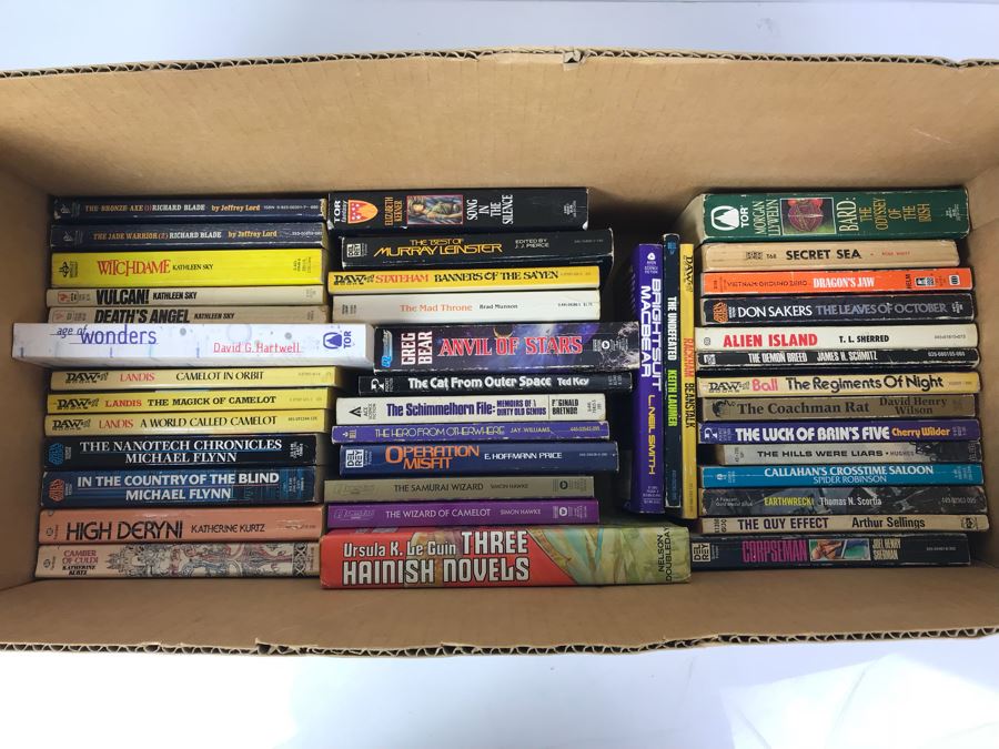 Science Fiction Paperback Book Lot
