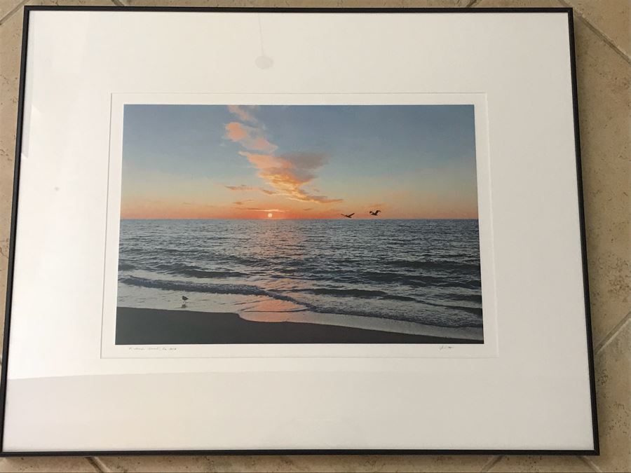 JUST ADDED - Framed Photograph Of Redondo Beach, CA Signed By Photographer [Photo 2]