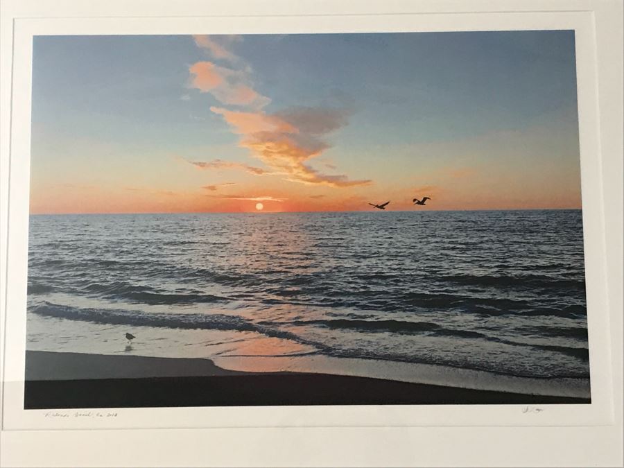 JUST ADDED - Framed Photograph Of Redondo Beach, CA Signed By Photographer [Photo 3]