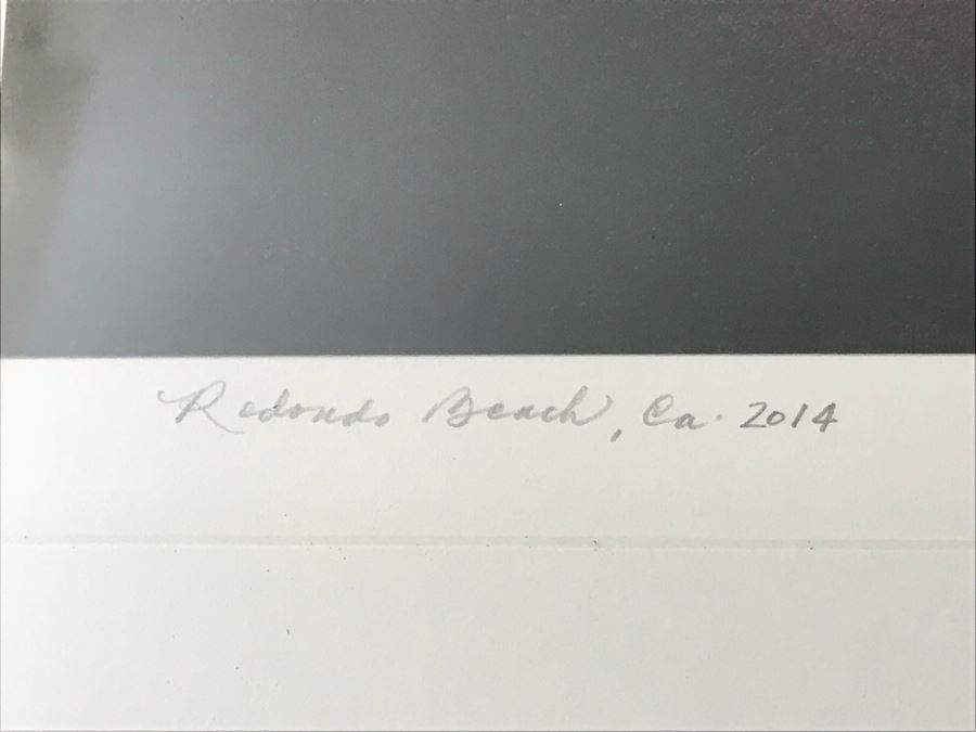 JUST ADDED - Framed Photograph Of Redondo Beach, CA Signed By Photographer [Photo 5]