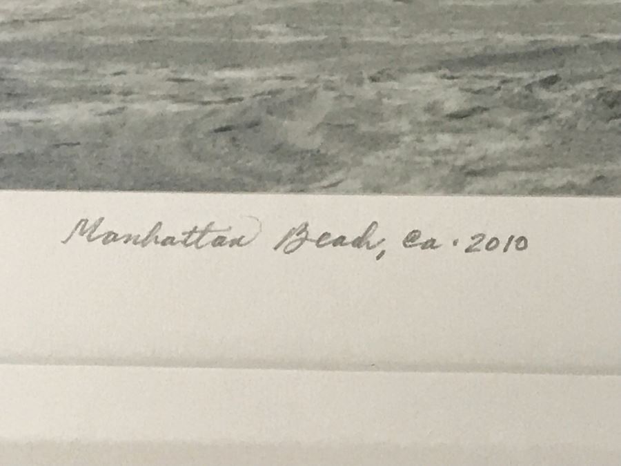 JUST ADDED - Framed Photograph Of Manhattan Beach, CA Signed By Photographer [Photo 5]
