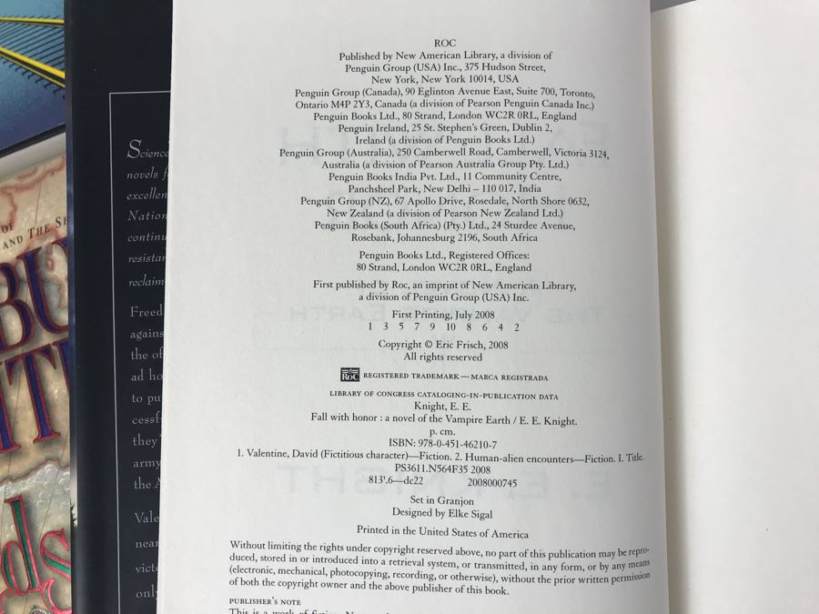 (6) First Edition Hardcover Books [Photo 9]