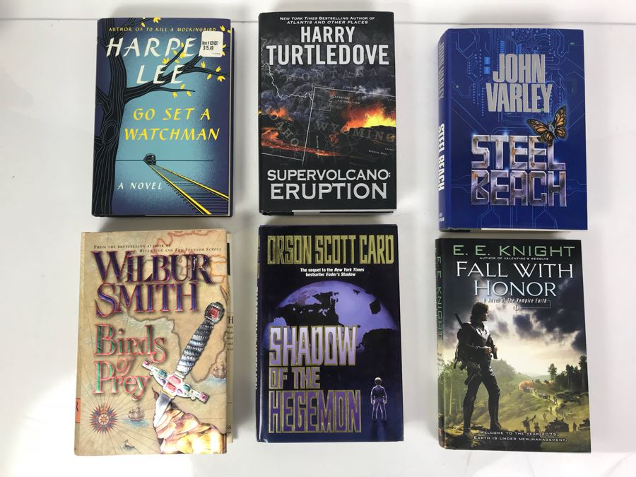 (6) First Edition Hardcover Books [Photo 1]