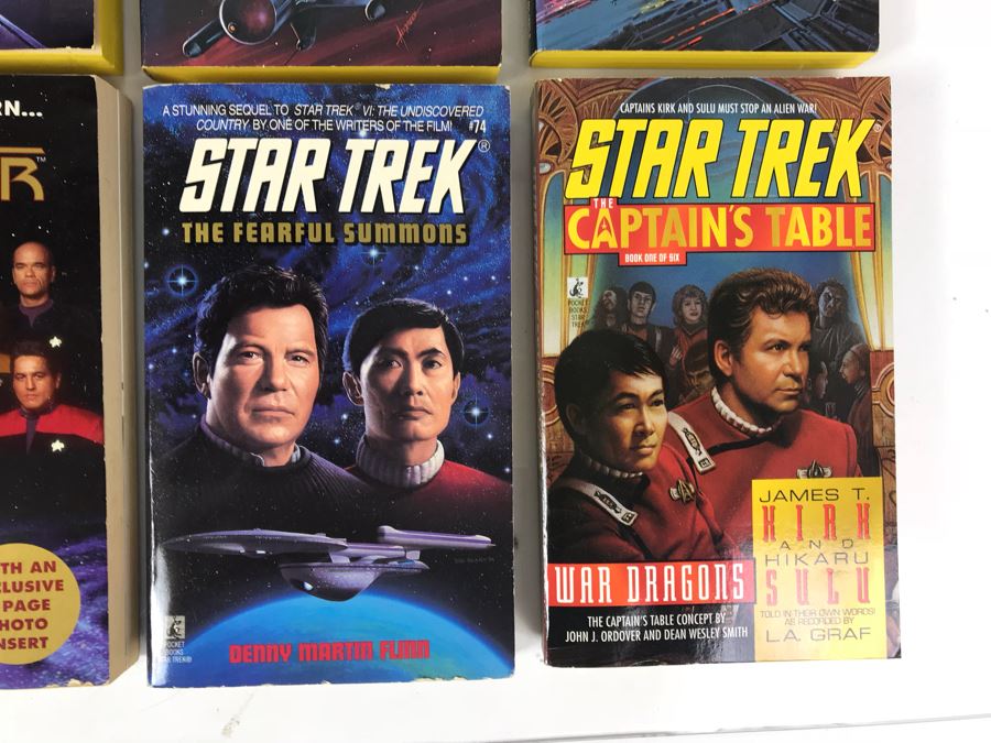 Collection Of Star Trek Paperback Books [Photo 5]