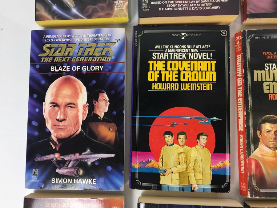 star trek original series books in order