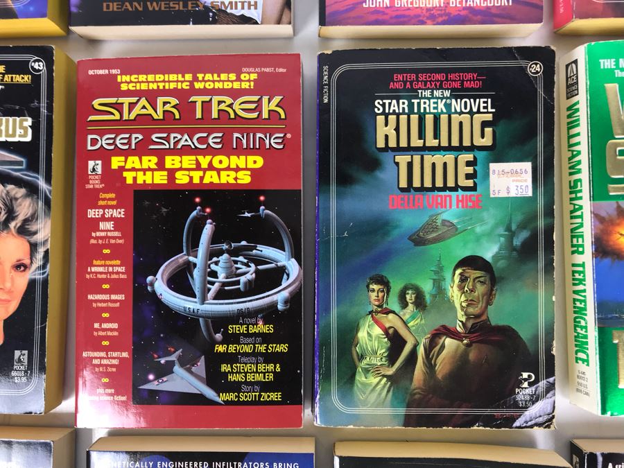 Collection Of Star Trek Paperback Books [Photo 9]
