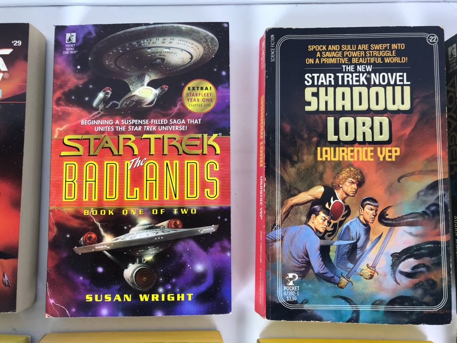 Collection Of Star Trek Paperback Books [Photo 9]