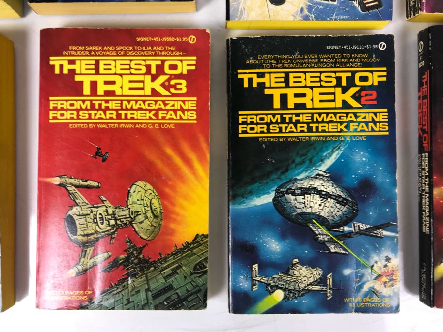Collection Of Star Trek Paperback Books [Photo 3]