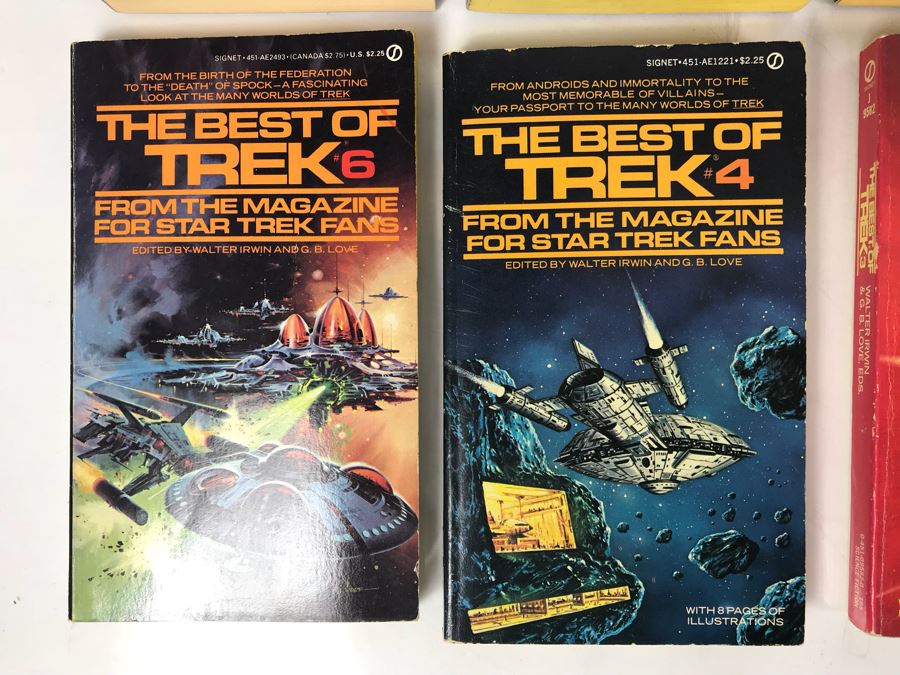 Collection Of Star Trek Paperback Books [Photo 4]