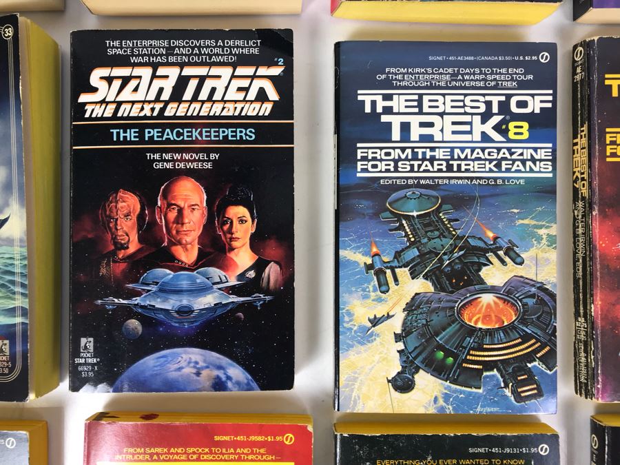 Collection Of Star Trek Paperback Books [Photo 6]