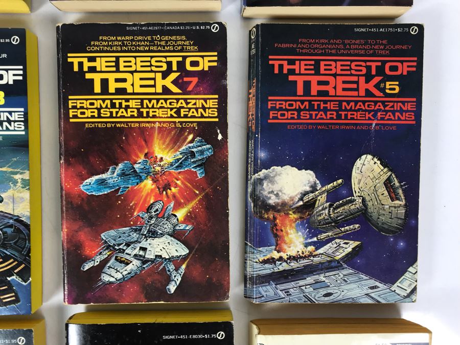 Collection Of Star Trek Paperback Books [Photo 5]