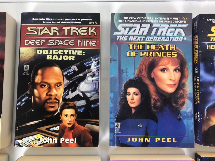 Collection Of Star Trek Paperback Books [Photo 13]