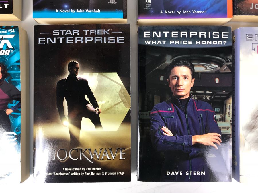 Collection Of Star Trek Paperback Books [Photo 3]