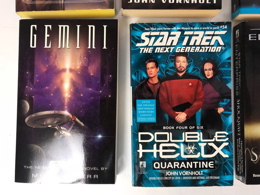 Collection Of Star Trek Paperback Books [Photo 4]