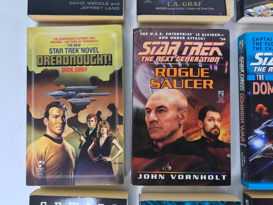 Collection Of Star Trek Paperback Books [Photo 7]