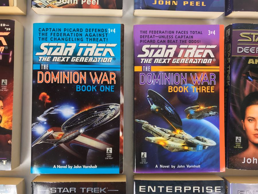 Collection Of Star Trek Paperback Books [Photo 9]