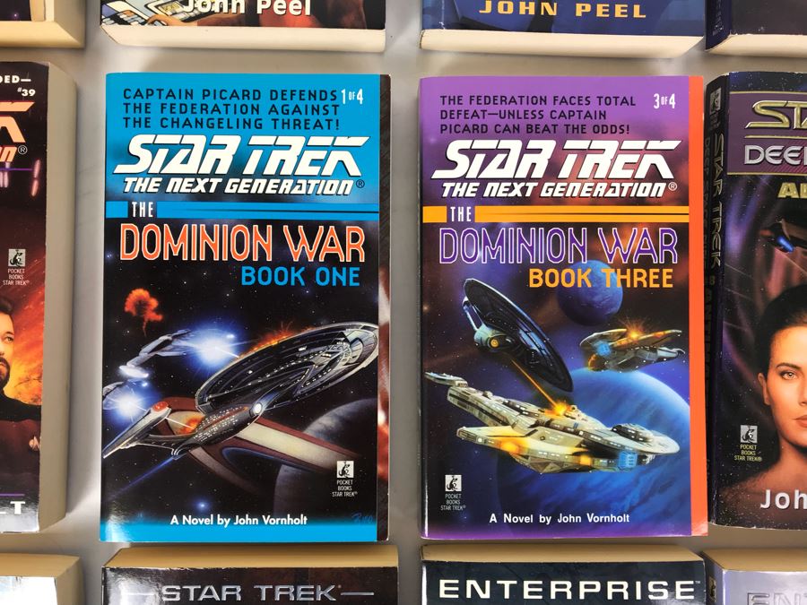 Collection Of Star Trek Paperback Books [Photo 8]