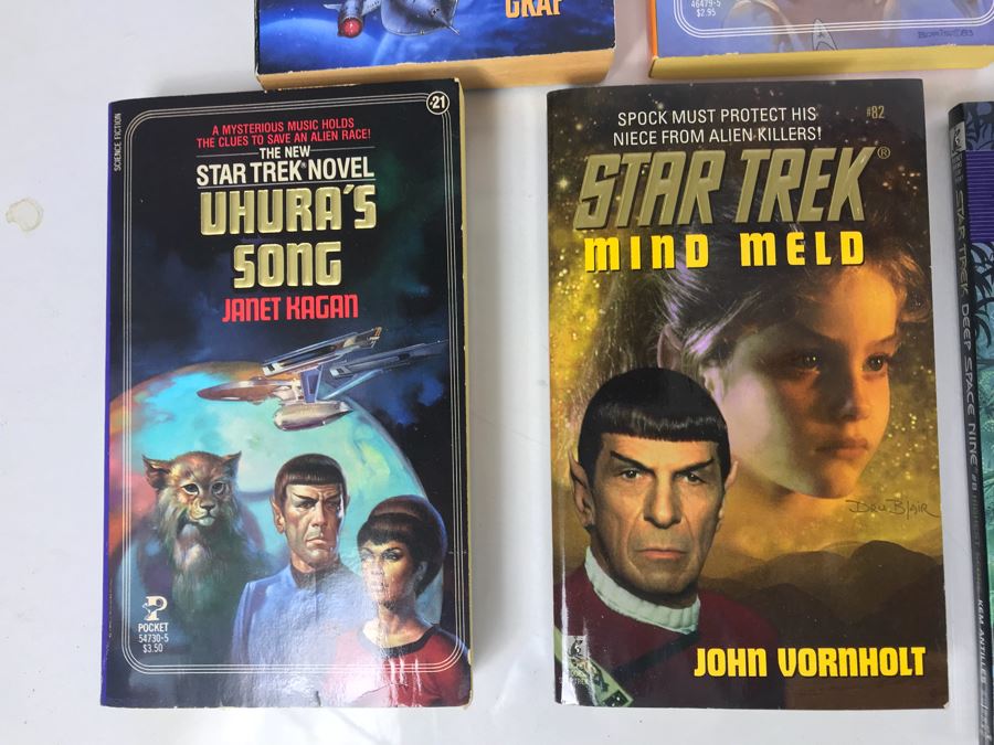 Collection Of Star Trek Paperback Books [Photo 5]