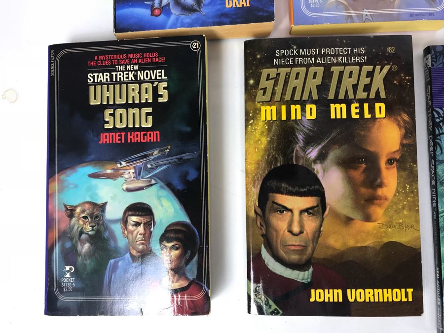 Collection Of Star Trek Paperback Books [Photo 4]