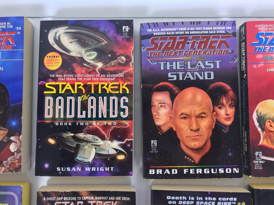 Collection Of Star Trek Paperback Books [Photo 13]