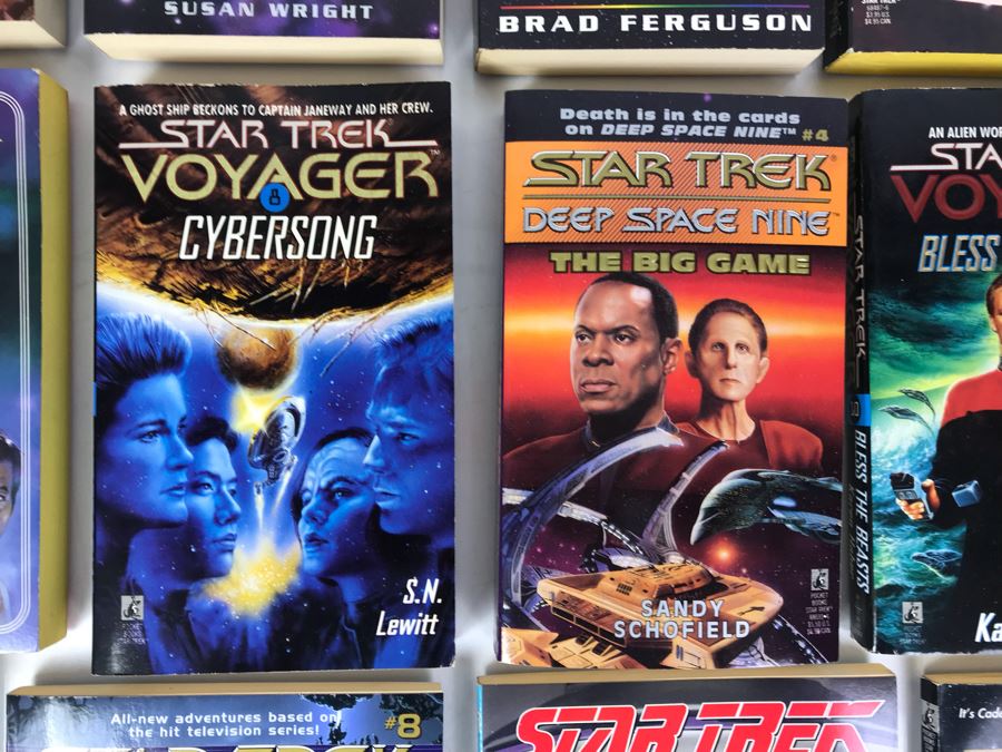 Collection Of Star Trek Paperback Books [Photo 8]