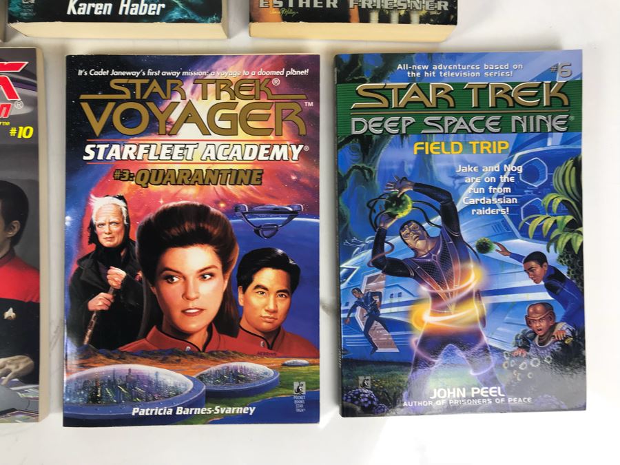 Collection Of Star Trek Paperback Books [Photo 2]