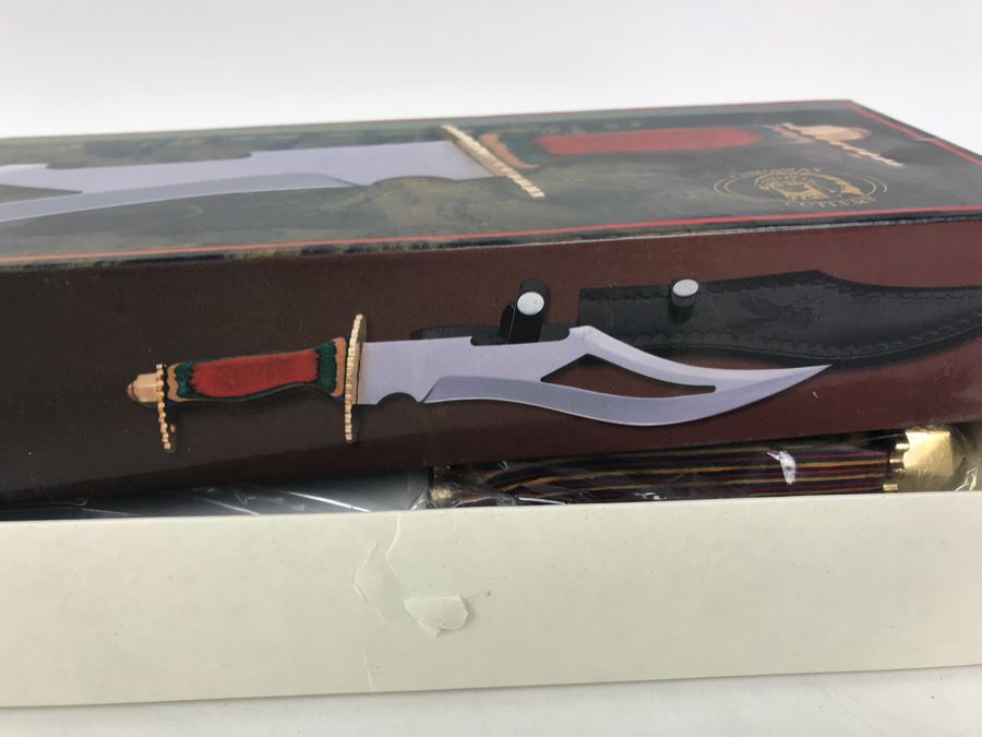 Pair Of Chipaway Cutlery Colorado Canyon Skinner Fantasy Knives New Old Stock [Photo 6]