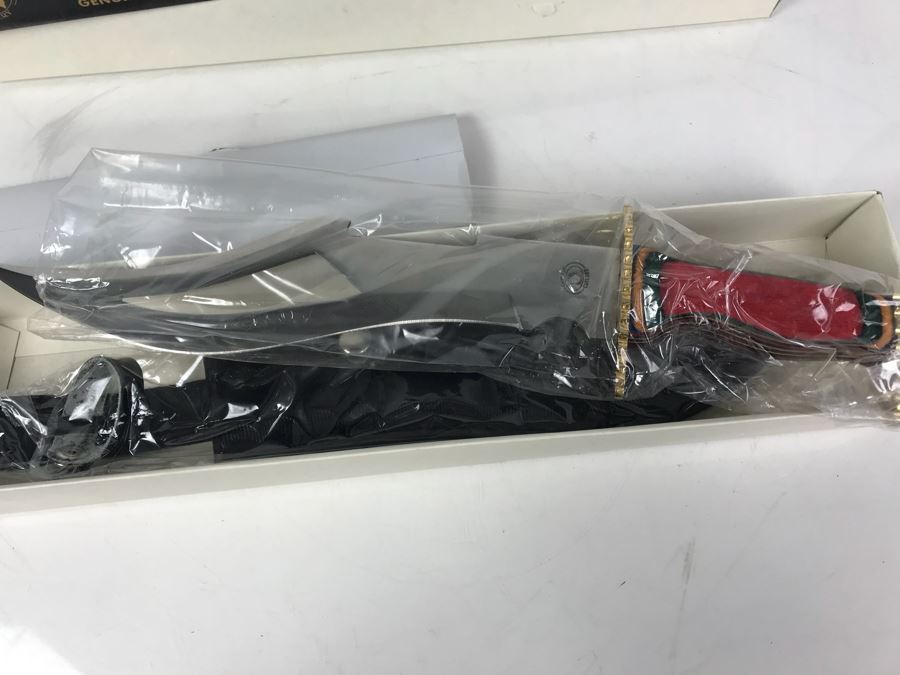 Pair Of Chipaway Cutlery Colorado Canyon Skinner Fantasy Knives New Old Stock [Photo 8]