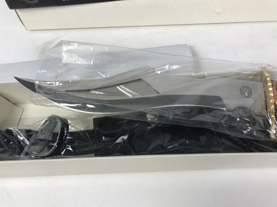 Pair Of Chipaway Cutlery Colorado Canyon Skinner Fantasy Knives New Old Stock [Photo 10]