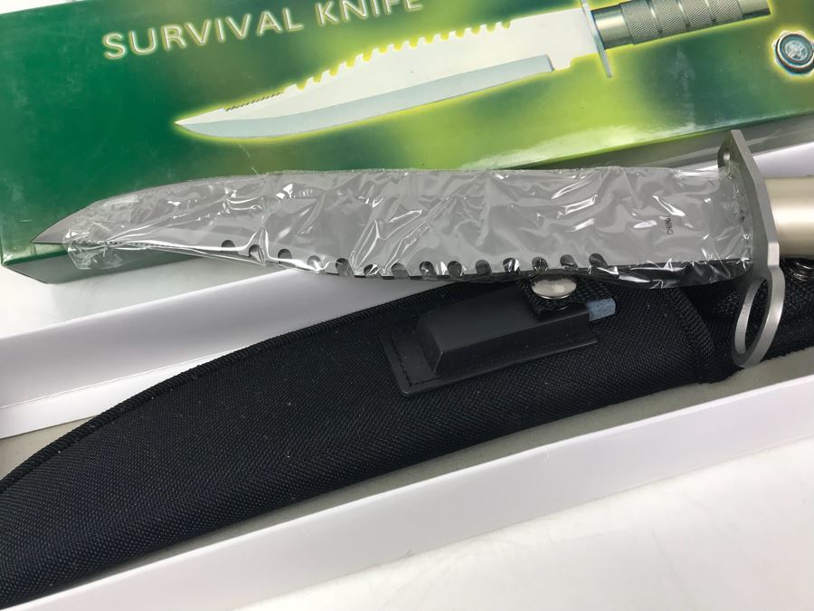 Pair Of Survival Knives New Old Stock 15-437M [Photo 5]